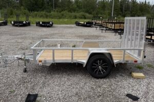 2026 BNM 5x10 aluminum low side utility trailer