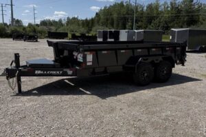 2026 Hillcrest 7x14 14K dump hauler with 24-inch steel sides