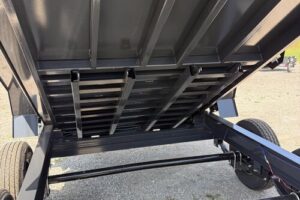 2026 Hillcrest 7x14 14K dump hauler with 24-inch steel sides
