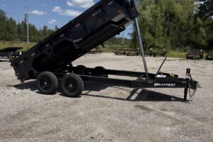 2026 Hillcrest 7x14 14K dump hauler with 24-inch steel sides