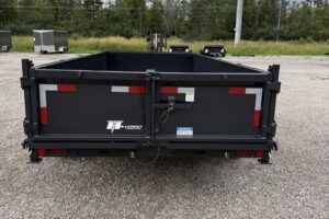 2026 Hillcrest 7x16 14K dump hauler 24-inch steel sides