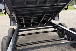 2026 Hillcrest 7x16 14K dump hauler 24-inch steel sides