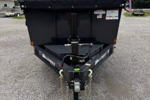 2026 Hillcrest 7x16 14K dump hauler with 40-inch steel sides