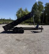 2026 Hillcrest 7×16 14K Dump Hauler