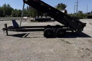7X8BD1628VS000438_14716SD_06 2026 Hillcrest 7x16 14K dump hauler 24 inch sides