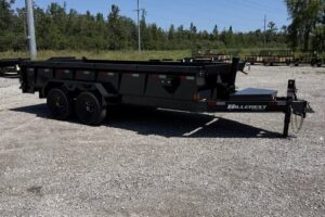 7X8BD1628VS000438_14716SD_07 2026 Hillcrest 7x16 14K dump hauler 24 inch sides