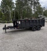 2026 Hillcrest 7×16 14K Dump Hauler with 40-Inch Sides